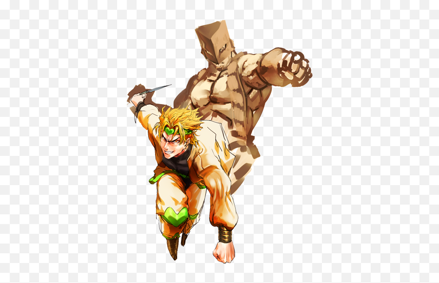 Dio Png Transparent Images Clipart - Dio And The World Transparent,Dio Png