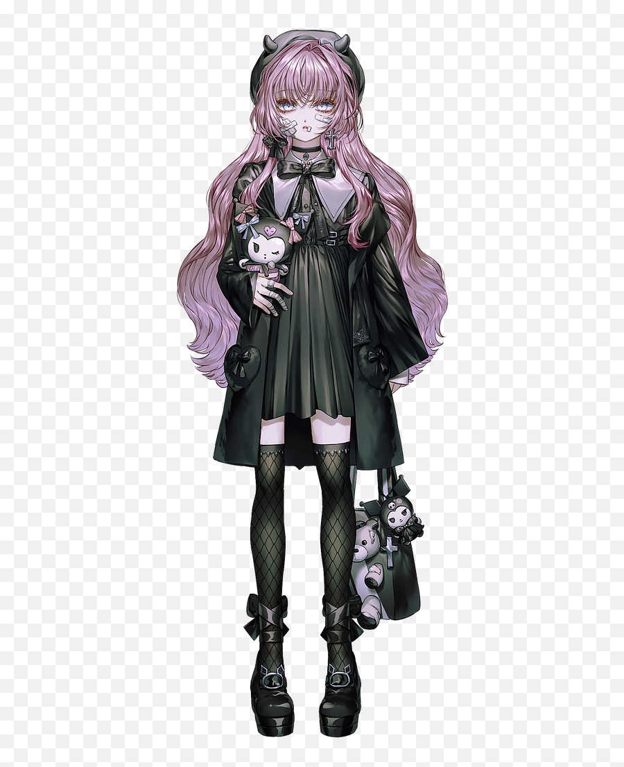 Kuromi Dml123 - Supernatural Creature Png,Kuromi Transparent