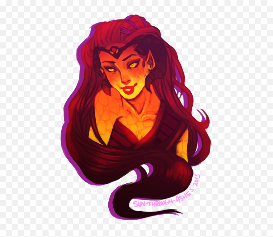 Sun - Throughashes I Did A Quick Transparent Wrathia And Yes Illustration Png,Demon Transparent