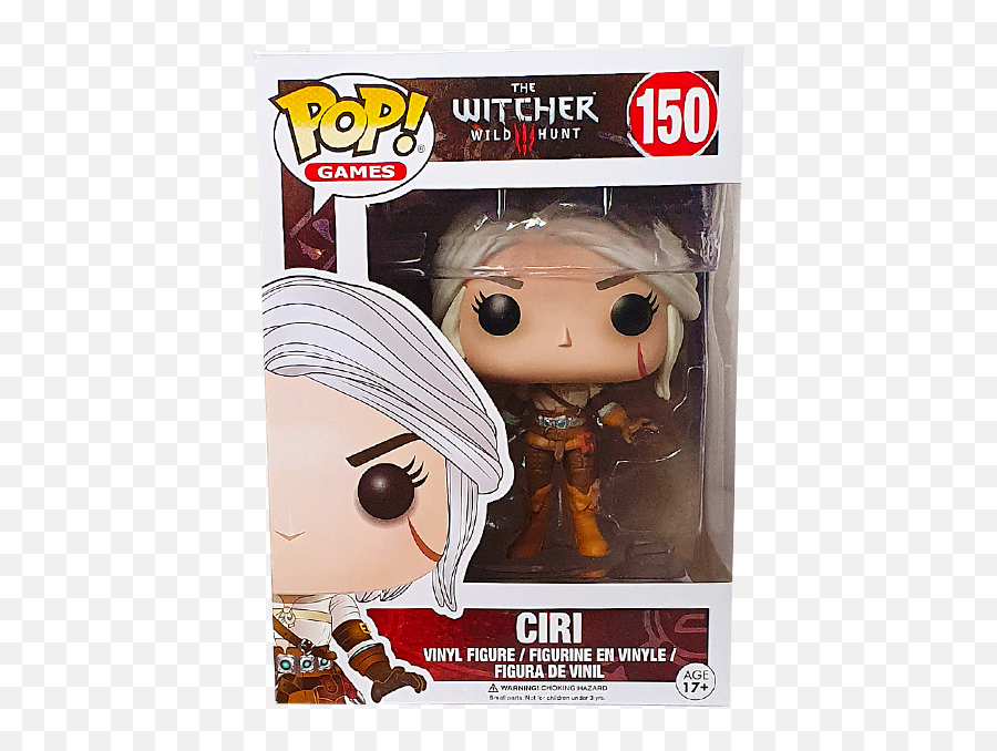 The Witcher 3 Wild Hunt - Ciri Pop Vinyl Figure U2013 Hero Stash Funko Pop Ciri Png,Witcher 3 Png