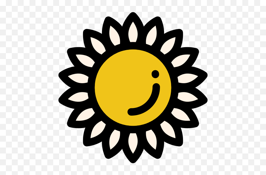 Sunflower Flower Png Icon 8 - Png Repo Free Png Icons Drawing Pictures For Kids,Flower Graphic Png