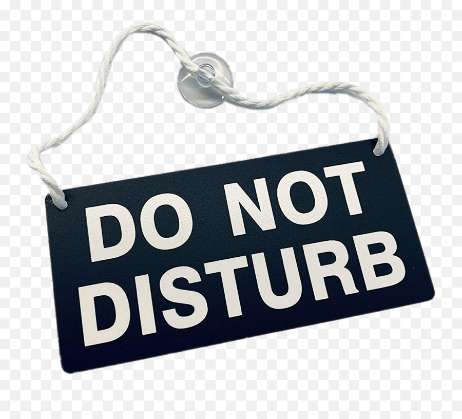 Do Not Disturb Hanging Sign Transparent - Do Not Disturb Sign Png,Do Not Sign Png