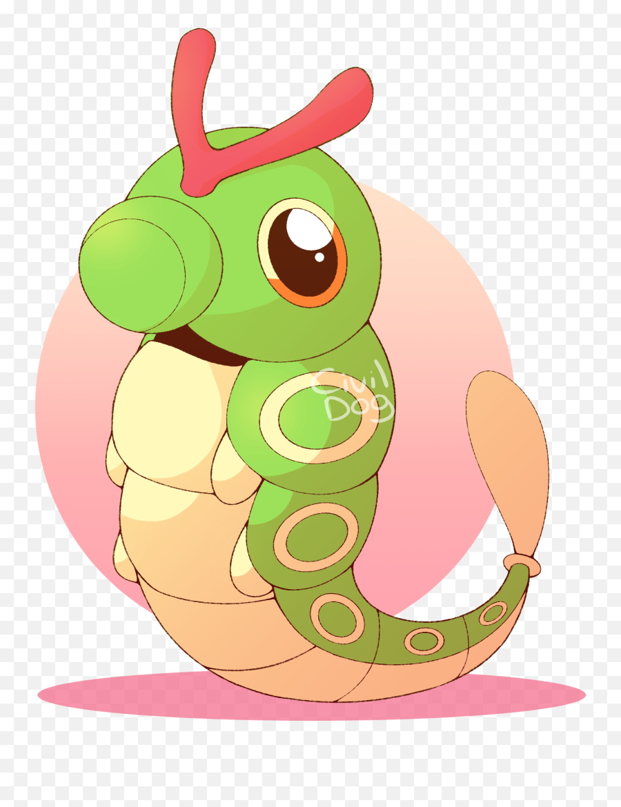 Civildog - Soft Png,Caterpie Png