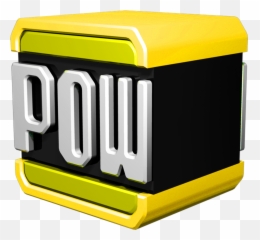 Golden Clipart Gold Block - Box Mario Kart Pow Png,Mario Kart Wii Logo