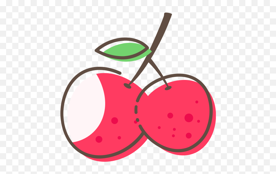 Litchi Vector Icons Free Download In Svg Png Format - Fresh,Pomegranate Icon