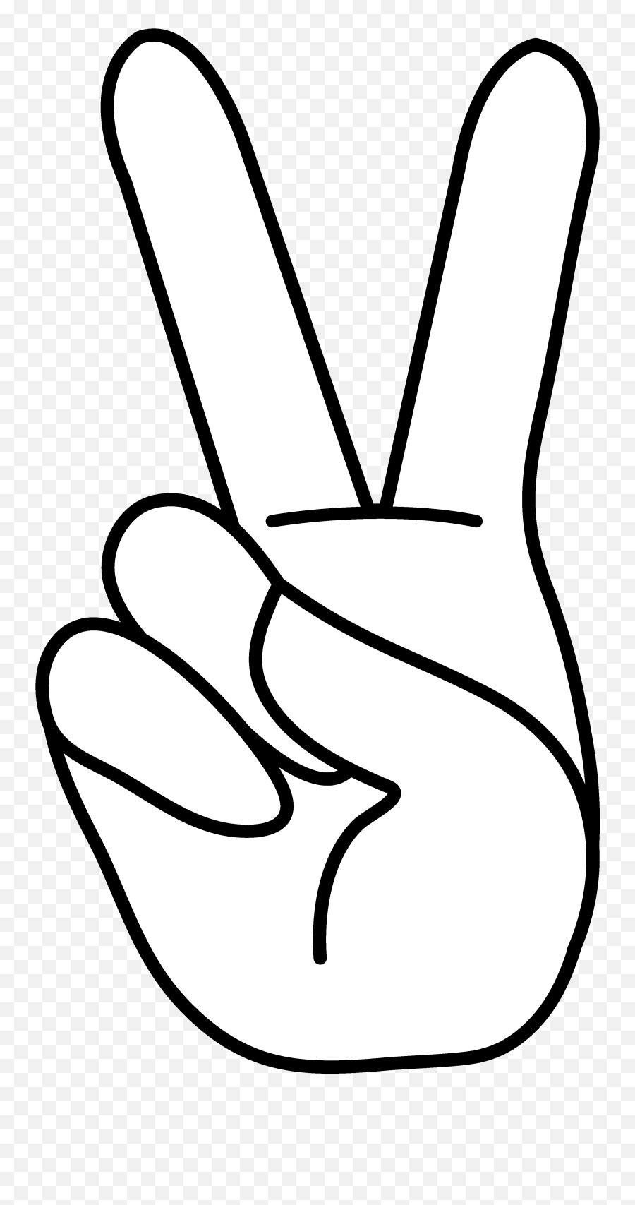 Peace Clipart Hand Signal Picture 1663172 - Peace Sign Means Png,Peace Png