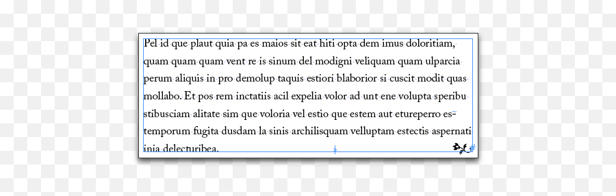 Adobe Indesign Signaling The End Of An Article U2013 Rocky - Dot Png,Indent Icon