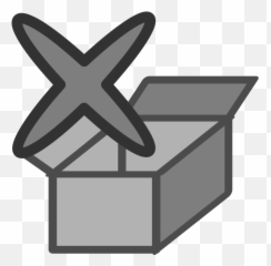 Ark Flat Delete Erase Archive Icon Eraser - Extract Box Svg png