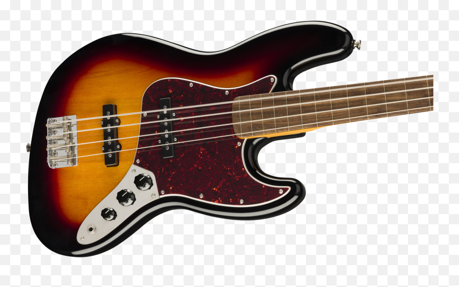 Squier Classic Vibe 60s Jazz Bass - Jazz Bass Classic Vibe 60 Png,Vintage Icon V74 Fretless Bass