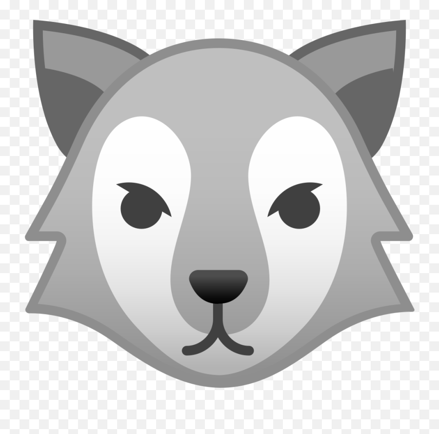 Icon Of Noto Emoji Animals Nature Icons - Wolf Emoji Png,Black Wolf Icon