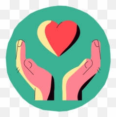 Covid 19 Heart Hands Icon - Transparent PNG u0026 SVG vector file Manos En El Corazon Animado