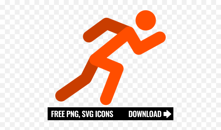 Free Running Man Icon Symbol Download In Png Svg Format - Motorcycle Delivery Icon Png,Running Man Icon Png