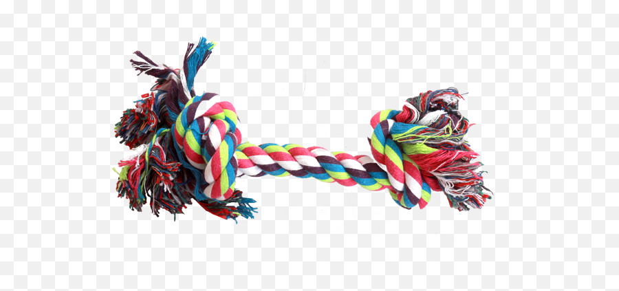 Download 2 Knot Tug O War Rope Dog Toy - Dog Toy Png Image Bracelet,Rope Transparent Background