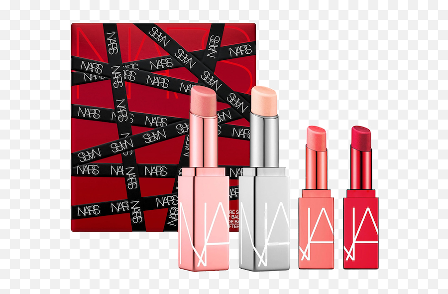 Sephora Holiday 2021 Best Beauty Gift Sets With Omg Values - Pleasure Seeker Afterglow Lip Balm Set Png,Huda Icon Liquid Matte