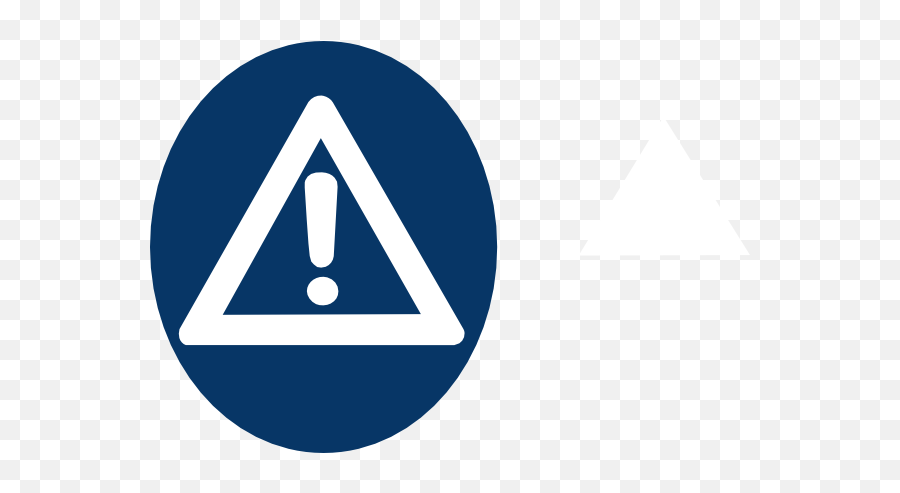 How To Set Use Blue Caution Sign Svg Vector Full Size Png - Fall Risk In Elderly,Caution Icon Vector