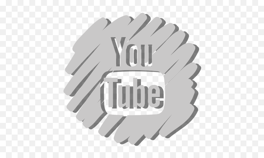 Youtube Distorted Icon - Transparent Png U0026 Svg Vector File Transparent Gray Youtube Icon,Youtube Logo Image