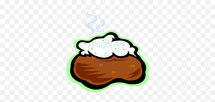 Baked Potato Clipart - Potato Vegetable Clip Art Png,Baking Clipart Png