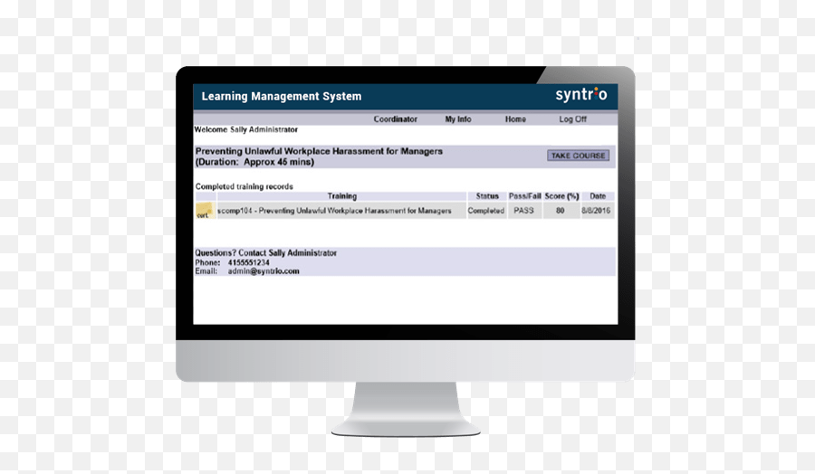 Learning Management System Store - Syntrio Png,Computer Administrator Icon