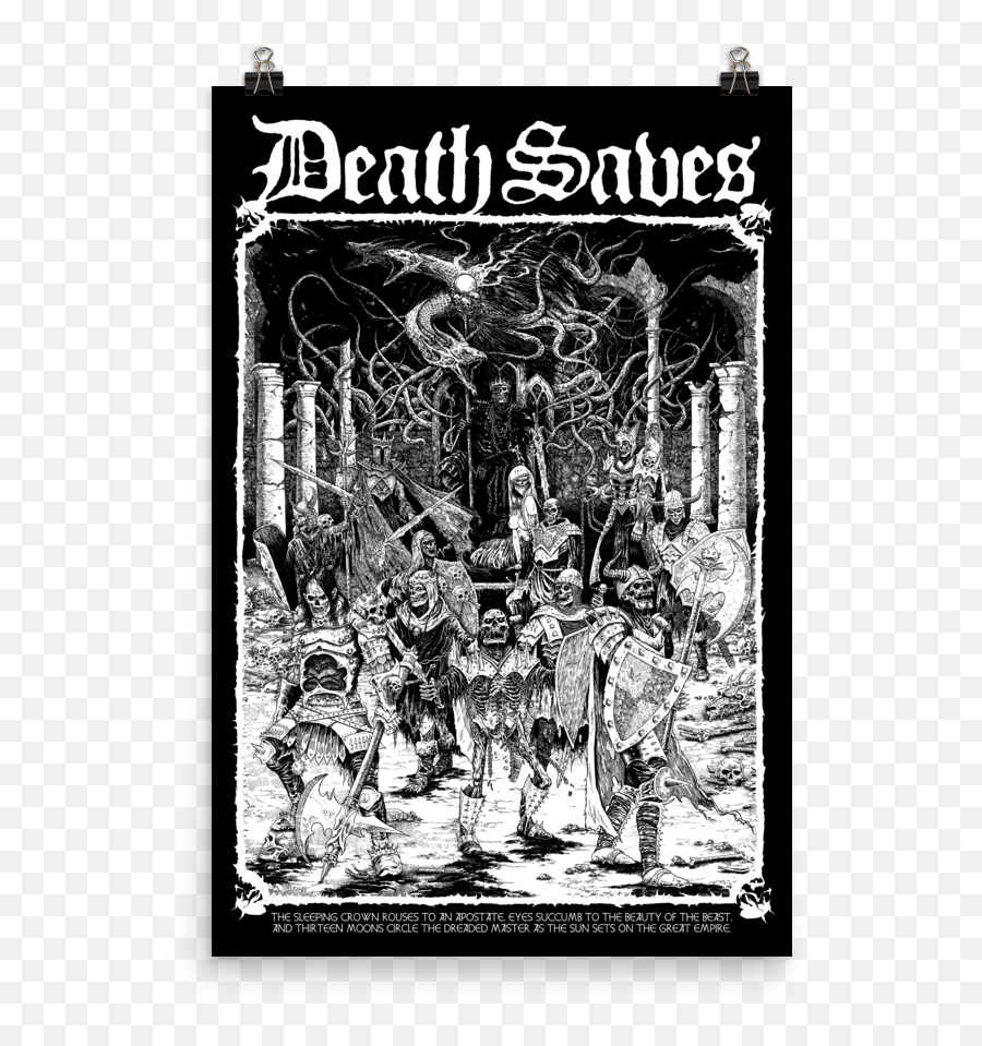 Knights Of Doom Poster 24 X 36 - Death Saves Shirt Png,Doom 1 Icon