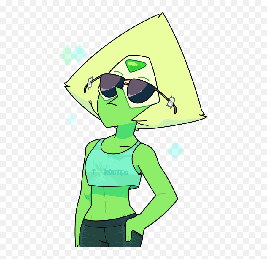 You Think Peridot Would Ever Wear A Crop Top To Relate - Steven Universe Crop Top Png,Lapis Png