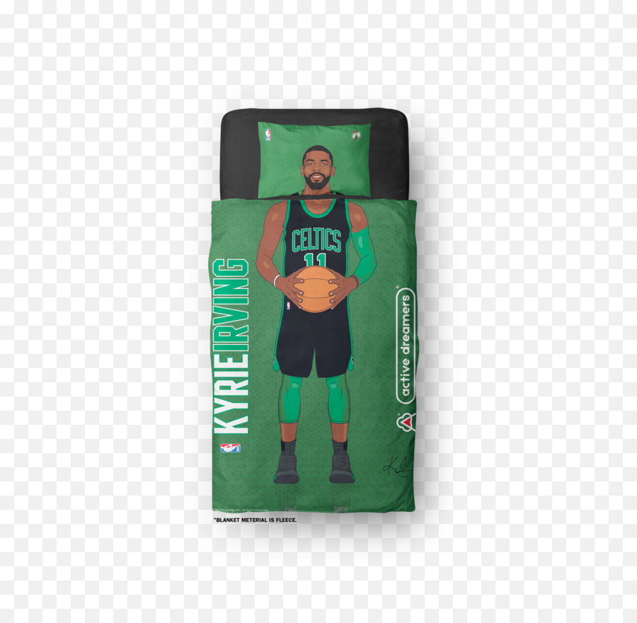Kyrie Irving Signature Series Blanket - Cartoon Png,Kyrie Png