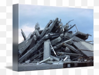 Heap Of Rubble By Christopher Ziemann - Driftwood Png,Rubble Png