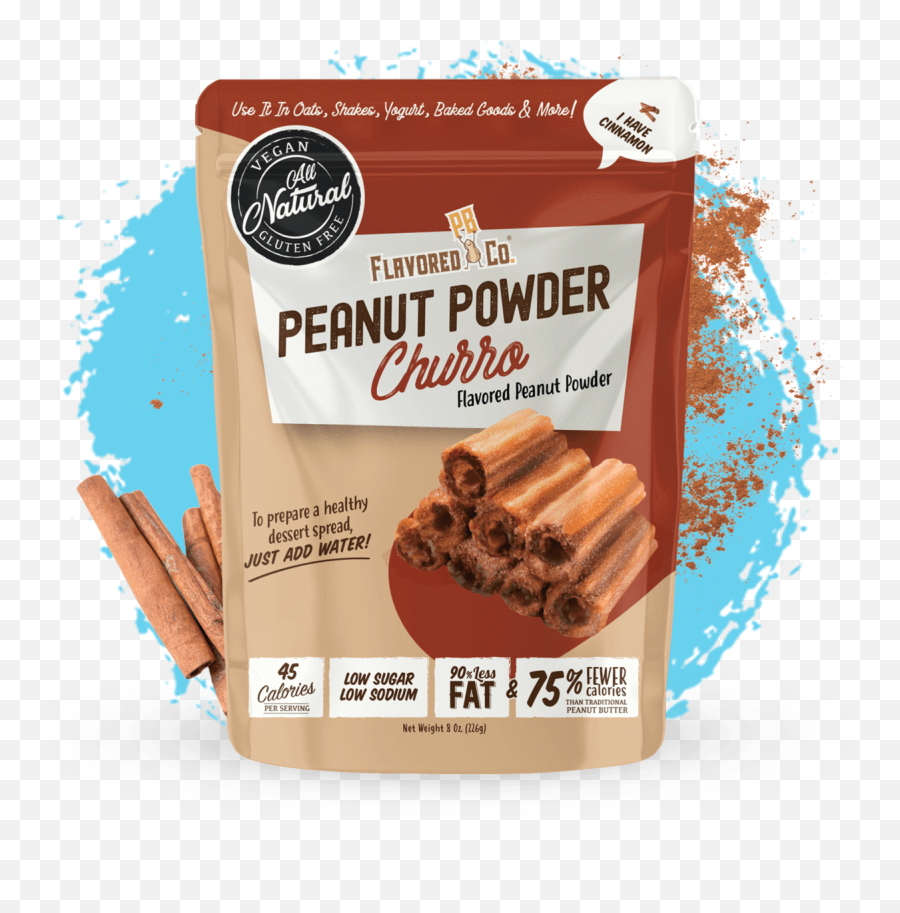 Churro - Flavored Peanut Butter Powder Png,Churro Png