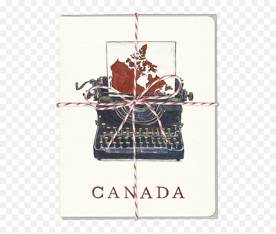 Canada Typewriter Card - Sail Png,Typewriter Png