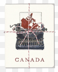 Canada Typewriter Card - Sail Png,Typewriter Png