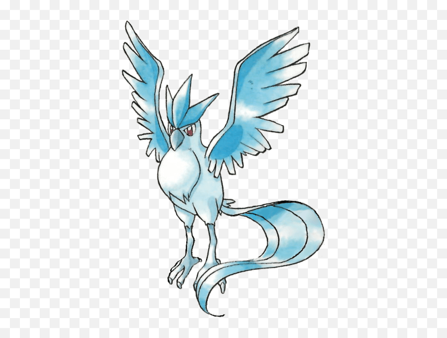 Articuno From The Official Artwork Set - Articuno Official Art Png,Articuno Png