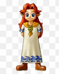 Download Hd Skull Kid Takes The Cake As My Favorite Villain - Malon Zelda Ocarina Of Time Png,Skull Kid Png