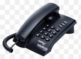 Fio Intelbras Pleno Sem Chave Grafite - Telefone Intelbras Pleno Png,Telefone Png