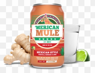 U0027merican Muleu2014mexican Style 4 - Pack U2014 Faber Easy Drinking Liquors Merican Mule Moscow Png,Mule Png