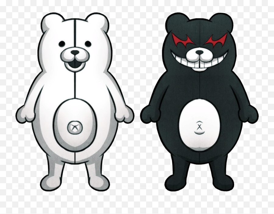 Cursed Monokuma Transparent Png Image - Monokuma Png,Monokuma Png