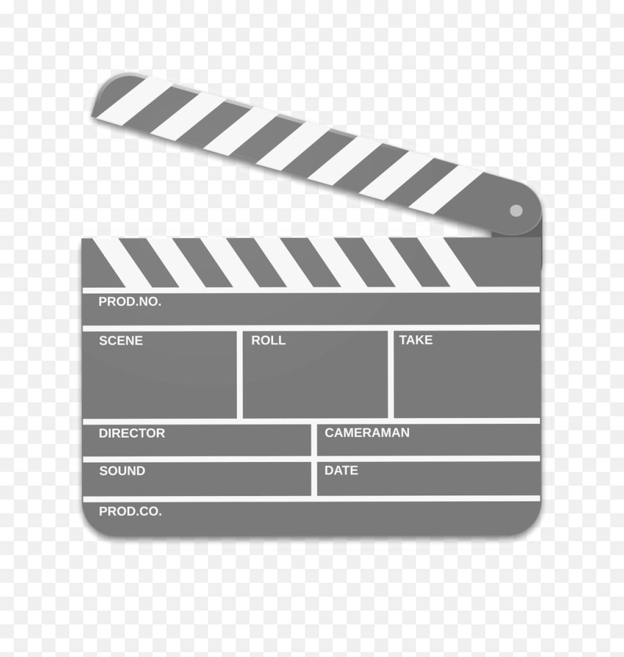 Free Movie Slate Png Download Clip Art - Clapperboard Png,It Movie Png