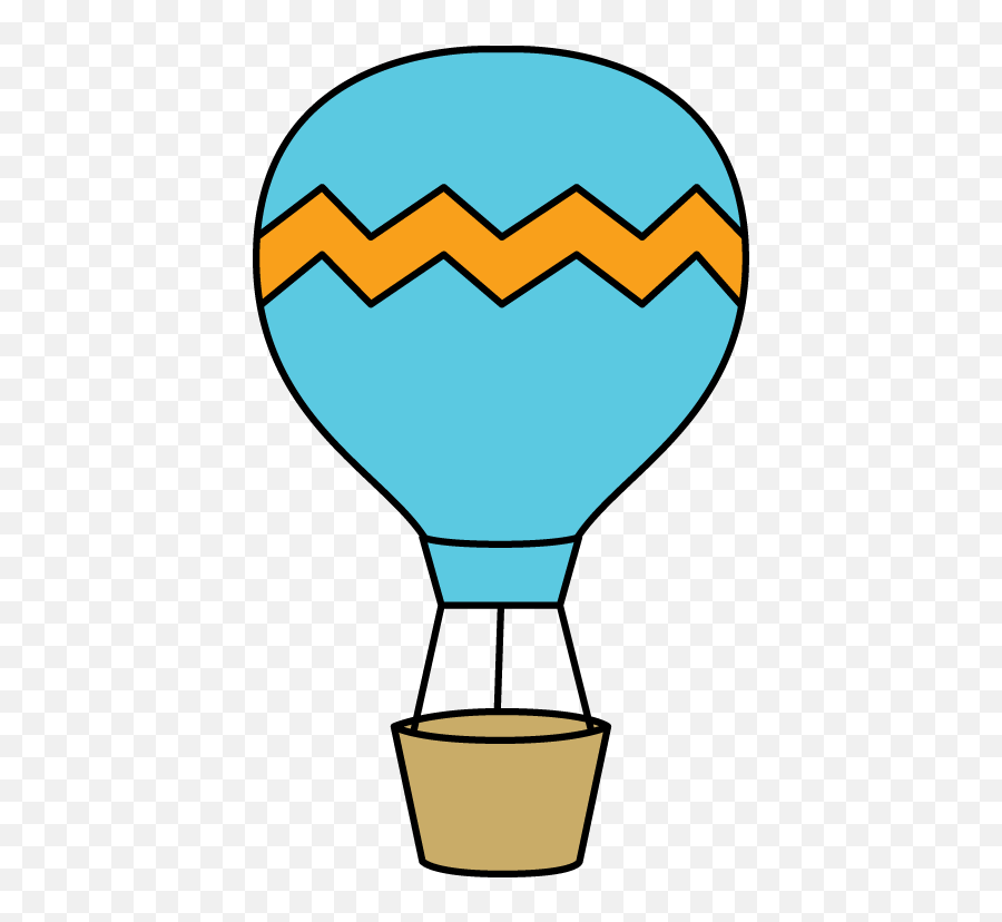 Cropped - Hotairballoonchevronbluepng Kms Student Air Balloon Clipart,Chevron Png