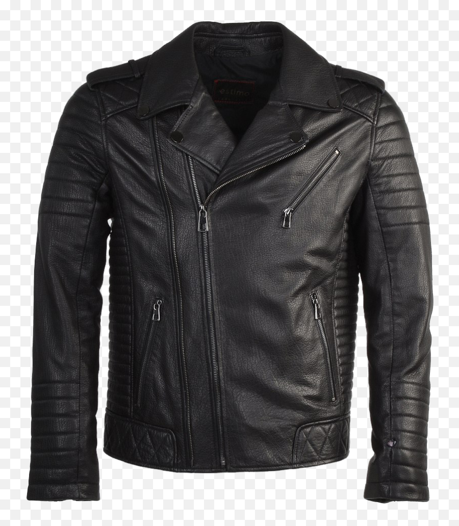 Black Leather Jacket Png Image - Leather Biker Jacket Mens,Collar Png