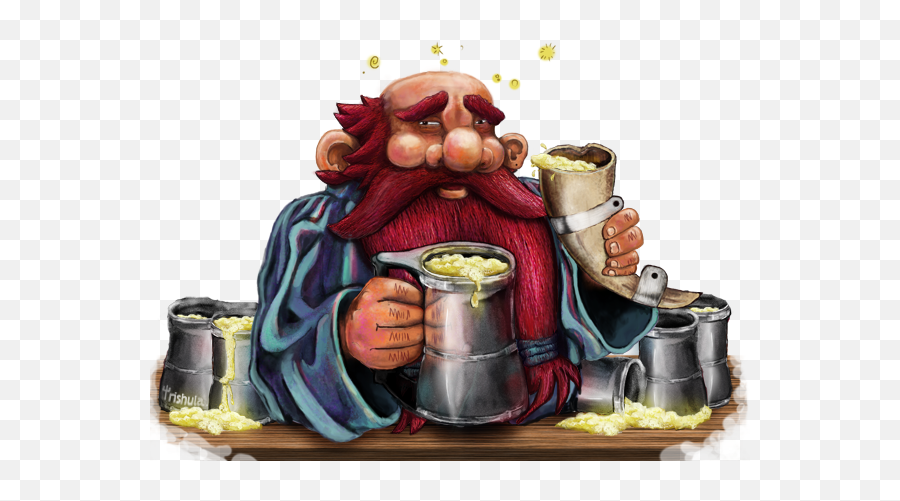 Httpwwwtibia - Statscomimgresearchs Dáin Ii Dwarf With Beer Png,Dwarf Png