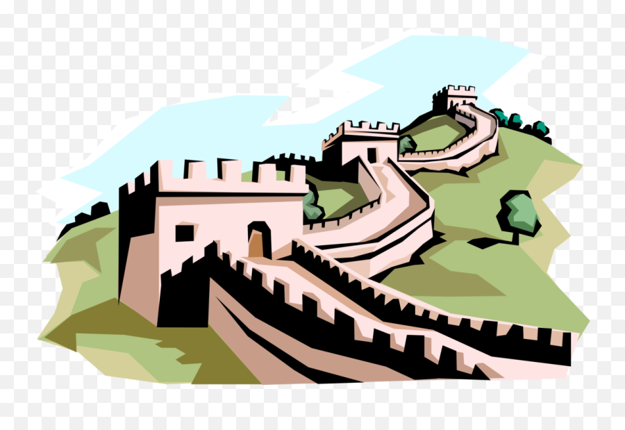 Download Hd Great Wall Of China Png - Great Wall In China Vector Free,Great Wall Of China Png