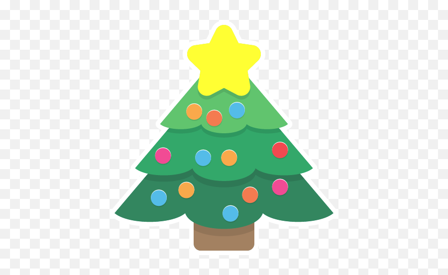 Free Cartoon Xmas Tree Download - Christmas Tree Clipart Png,Cartoon Christmas Tree Png