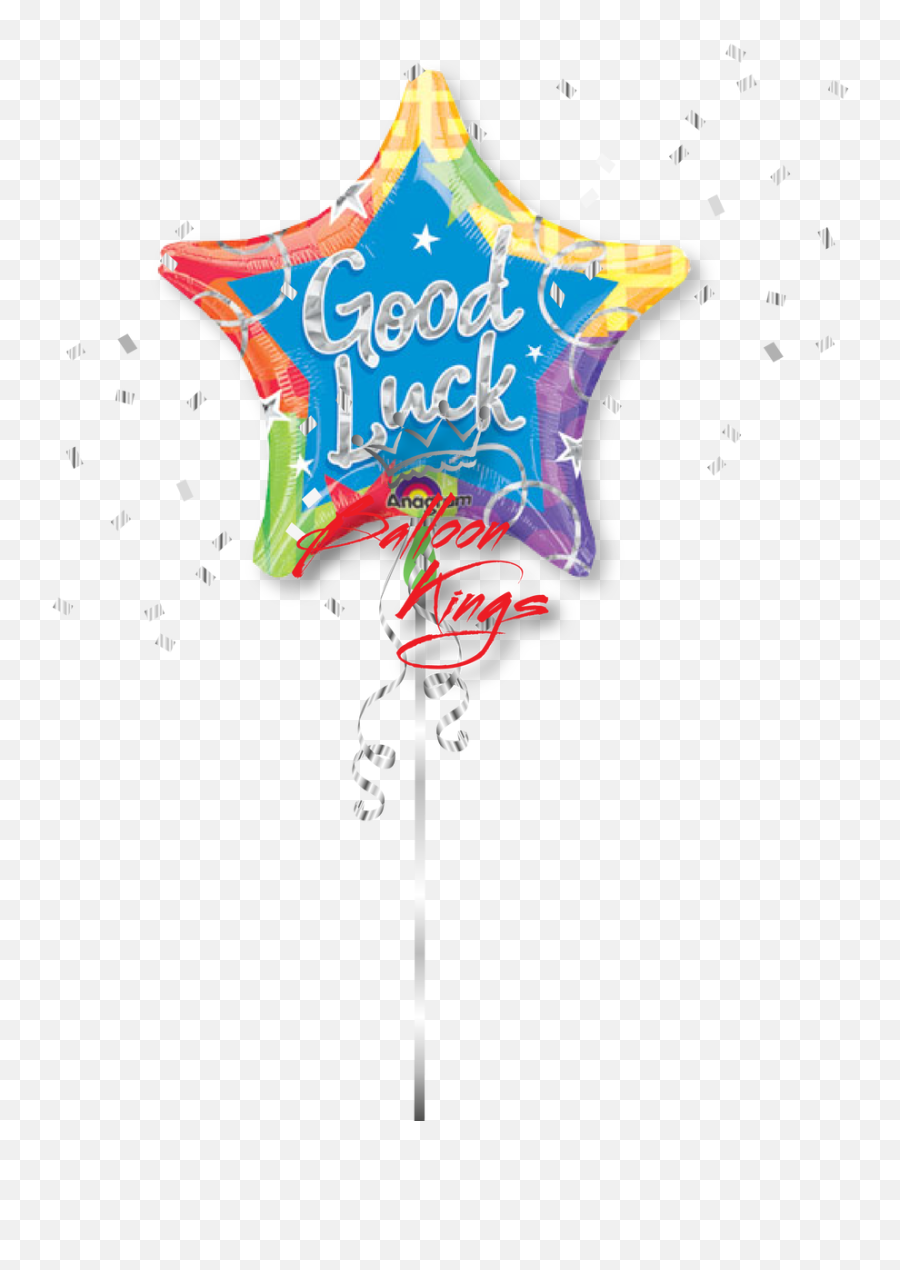 Download Good Luck Star - Good Luck Balloons Png,Good Luck Png