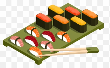 Clipart Spring Food Transparent Free - Sushi png