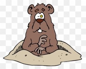 Groundhog Clipart - Wood Chuck In Drunk Cartoon Png,Groundhog Png