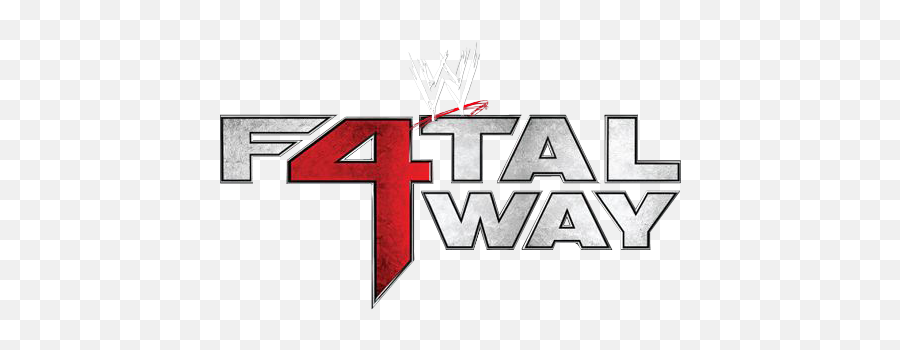 Wwe Fatal 4 Way Logo Font - Forum Dafontcom Fatal Four Way Logo Png,Wwe Logo Pic
