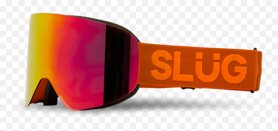 Slug Optic Magnetic Lens Goggles For Ski And Snowboard - Amber Png,Ski Goggles Png