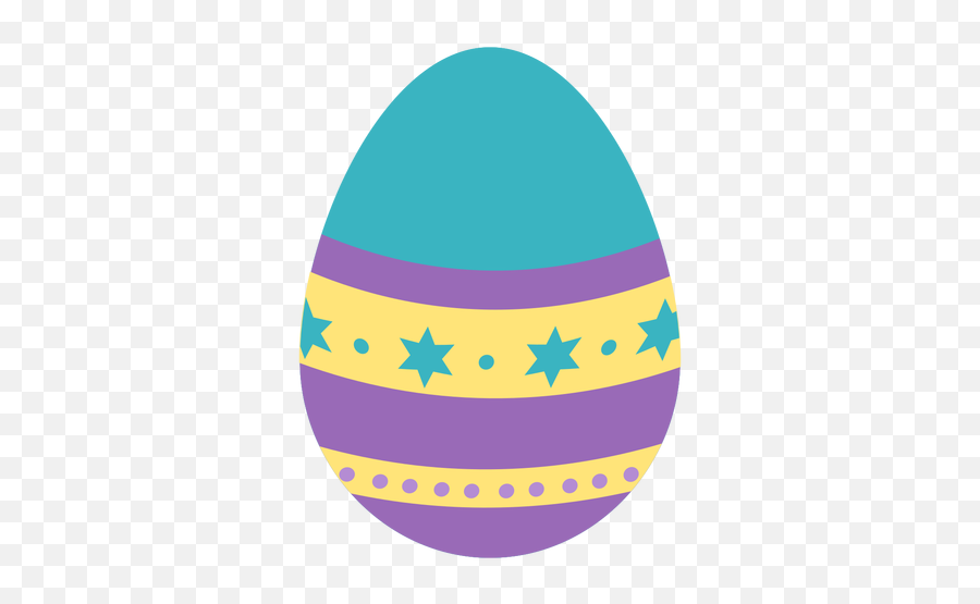 Easter Egg Pattern Spot Star Stripe - Ovo De Pascoa Png,Ovo Png