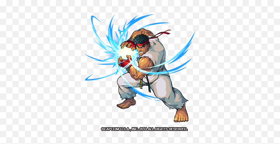 Download Hd Street Fighter Hadouken V - Ryu Street Fighter Hadouken Pose Png,Hadouken Png
