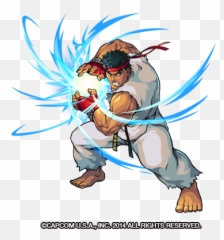 Download Hd Street Fighter Hadouken V - Ryu Pose png