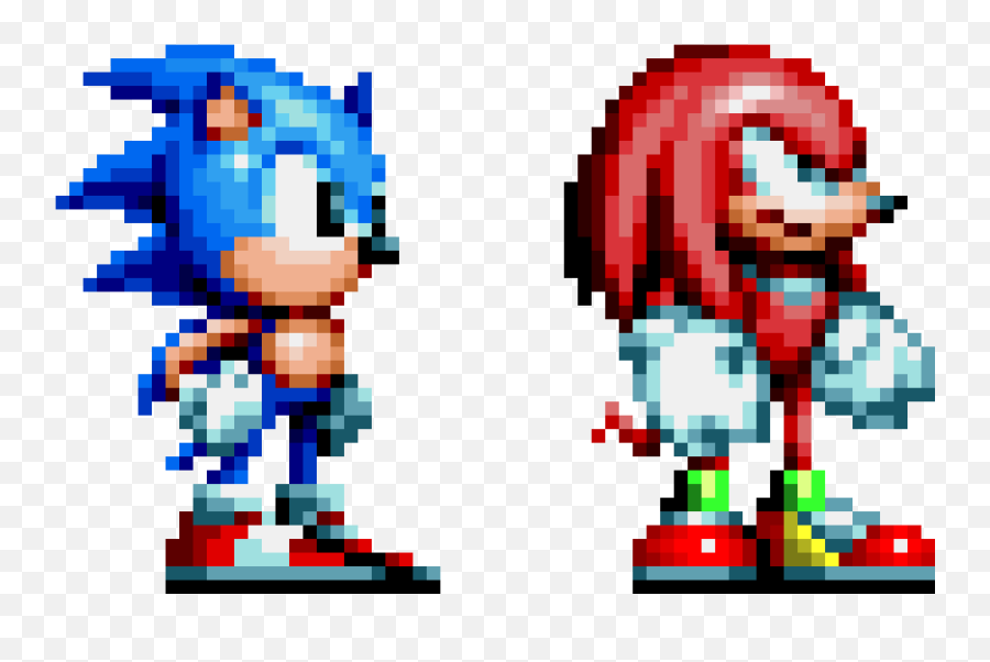 Sonic Mania Sprite Png Image - Sonic Mania Sonic Sprite,And Knuckles Transparent