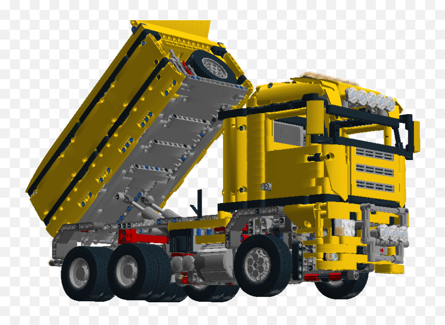 Dump Truck Tipping - Lego Technic Moc Instructions Pdf Png,Dump Truck Png